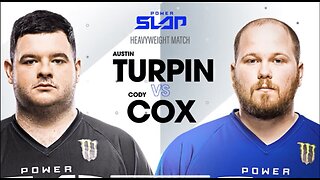 Power Slap Wednesdays: Turpin vs. Cox (Heavyweights)