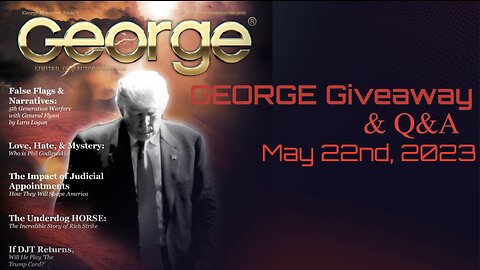 GEORGE Giveaway & Q&A