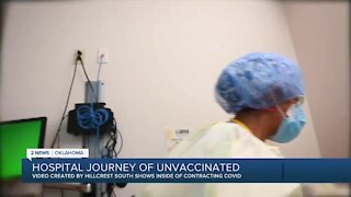 Hospital Journey of Unvaccinated