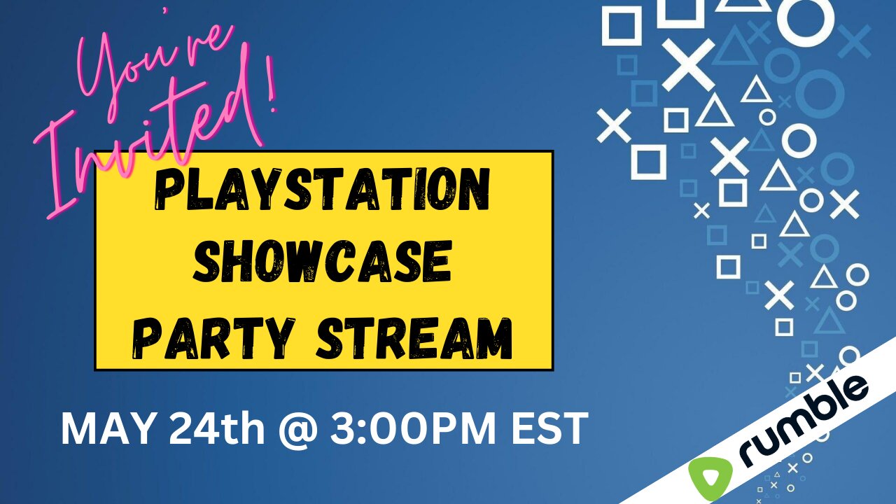 PlayStation Showcase Live Stream