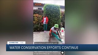 Water conservation efforts continue