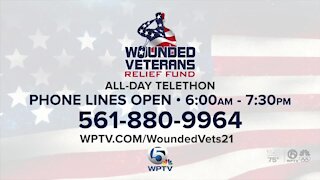 All-day telethon to raise money for Wounded Veterans Relief Fund