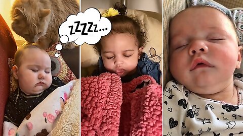 🔥HOT VIDEO🔥 Cute Baby Snoring Babies Are Sleeping Videofor The First Time