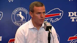 Buffalo Bills General Manager Brandon Beane holds end-of-season news conference