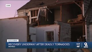 Recovery underway after deadly tornadoes in western Kentucky