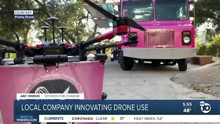 Local company innovating drone use