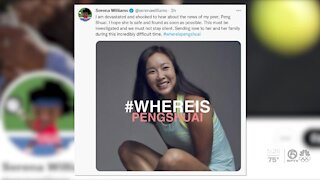 Serena Williams joins calls to find missing Chinese tennis player Peng Shuai