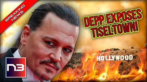 Poor Adrenochrome Saturated Johnny Depp. Can you Hear the Violins?