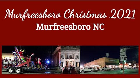 Christmas in Murfreesboro North Carolina