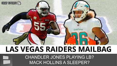 Las Vegas Raiders Mailbag: Chandler Jones Switching Positions & 12 More Questions!