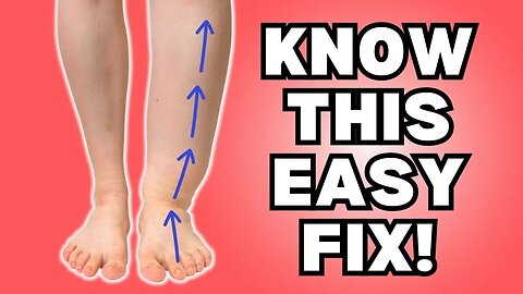Best Leg Circulation With Lymphedema - Biggest Problem BUT Easiest To Fix!