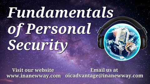 Episode 86- Fundamentals of Personal Security