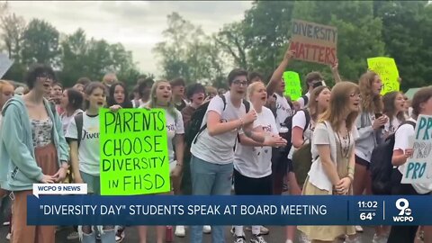 Students speak at board meeting after canceled diversity day