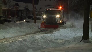 Cleanup begins after Monday's snowstorm