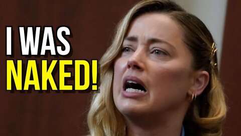 "I was NAKED!" Amber Heard Testifies, LIES AGAINST JOHNNY DEPP! #lookather #wassheworthit