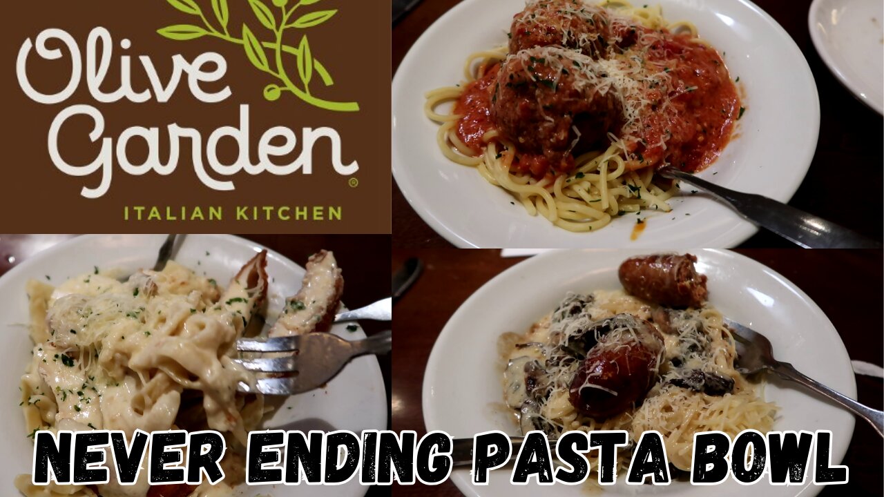 Olive Garden's NEVER ENDING Pasta Bowl Early Access Exclusive Sneak