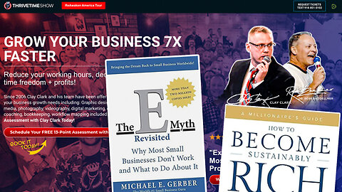Business Podcasts | Best-Selling Author Michael Gerber Shares the Actual Purpose of Building a Successful Business & How to Produce Both Time & Financial Freedom + Celebrating the Derrick Sisney & Russell Weimer Success Stories
