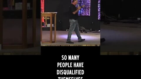 People have disqualified themselves #sermon #sermonclip #church #prophecy #setfree #God #Jesus