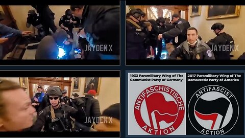 INCONTROVERTIBLE PROOF OF TRUTH - ANTIFA COORDINATED BY FBI RESP8NSIBLE FOR FALSEFLAG JANUARY 6TH