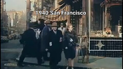 The Beauty of 1940's San Francisco (Unseen)