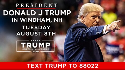 LIVE: President Trump in Windham, NH