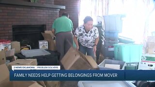Family Needs Help Getting Belongings from Mover