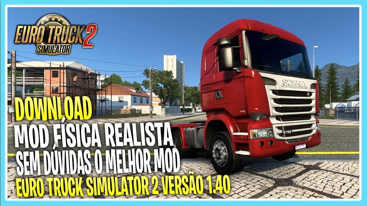 LANÇAMENTO Novo Jogo De Caminhão Realista Estilo Euro Truck 2 Para