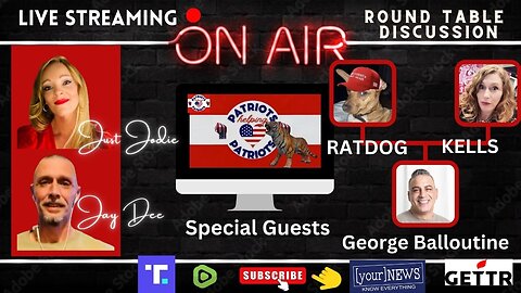 LIVE! 9 pm Let's get Rowdy! Round Table Talk!DWAC,Icky Nikki,Train derailments,Trump Ohio, and More!