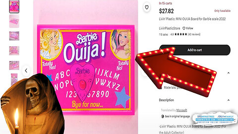 Barbie's Ouija Board - Pure EVIL! 28 girls hospitalized with ‘anxiety’!!!