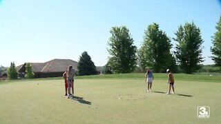 Outlook Enrichment holds golf clinic for kids at Indian Creek
