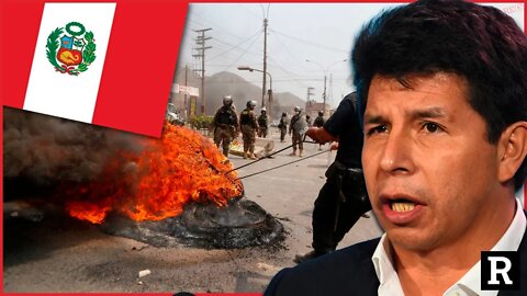 Peru EXPLODES in protest over trucker and farmer regulations | Redacted with Clayton Morris