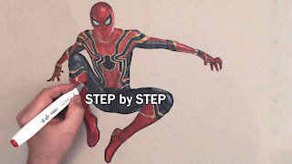 Spider-Man Drawing Timelapse | draw2night, YouTube