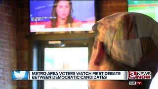 Metro-area voters take in first Democratic debate in Council Bluffs