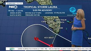 Tropical Storm Laura Update