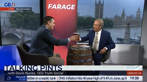 Devin Nunes joins Nigel Farage in London for Truth Social’s UK debut