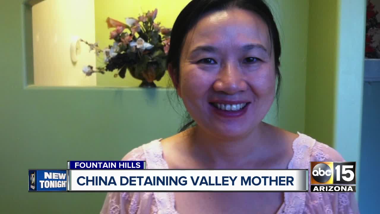 Family, friends worried after Valley mother detained in China