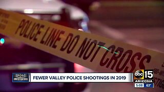 Valley sees drop in deadly officer-involved shootings