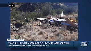 Two people killed in plane crash near Cordes Lakes in central Arizona