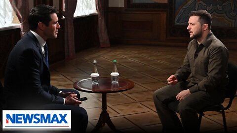 Newsmax's Exclusive interview with Ukrainian President Volodymyr Zelenskyy | FULL SPEECH