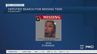 Missing teen in Collier County