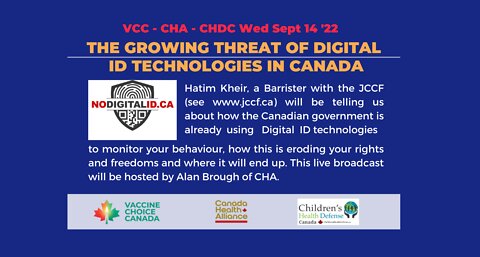 The Growing Threat of Digital ID in Canada - Hatim Kheir, Barrister JCCF
