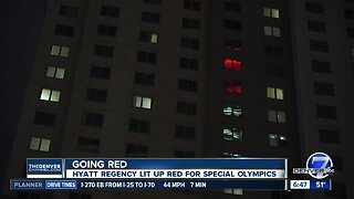 Hyatt Regency goes 'red' for Special Olympics Colorado