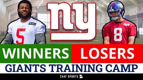 Giants Training Camp Winners & Losers: Daniel Jones, Andrew Thomas, Kayvon Thibodeaux, Yusuf Corker
