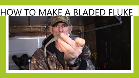 How to Make a Bladed Fluke For Bass Fishing