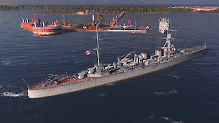 World Of Warships Gameplay #29 DUGUAY-TROUIN Cruiser Warship