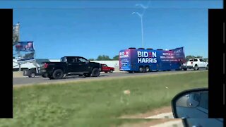 Biden Bus Escorted Out of Texas