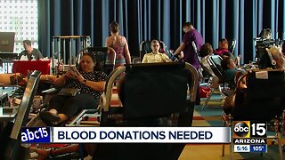 Blood donations needed