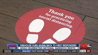 Firehouse Subs giving back to first responders
