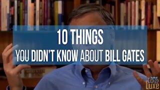 10 THINGS YOU DON’T KNOW ABOUT BILL GATES