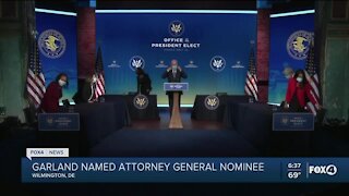 Garland named Attorney General nominee